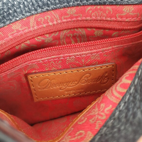 Dooney & Bourke Disneyland Club 33 Navy Crosssbody 2014 Leather Hang Tag Rare - Picture 7 of 15
